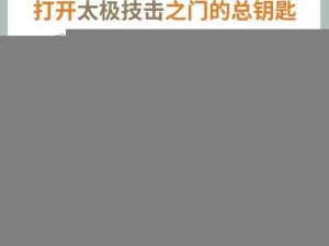 大掌门甲级武功太极拳图鉴：解密实战技巧与深层内涵，领略太极魅力