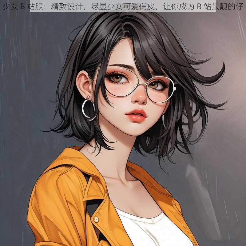 少女 B 站服：精致设计，尽显少女可爱俏皮，让你成为 B 站最靓的仔