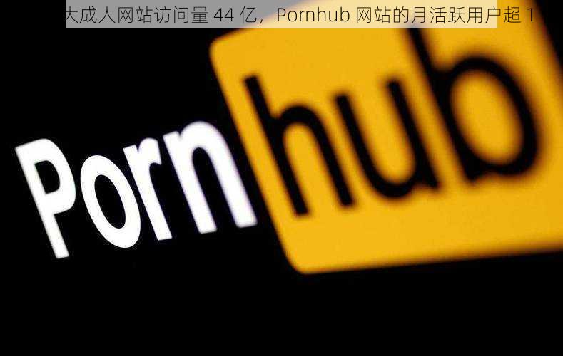 世界最大成人网站访问量 44 亿，Pornhub 网站的月活跃用户超 1 亿