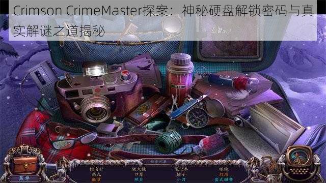 Crimson CrimeMaster探案：神秘硬盘解锁密码与真实解谜之道揭秘