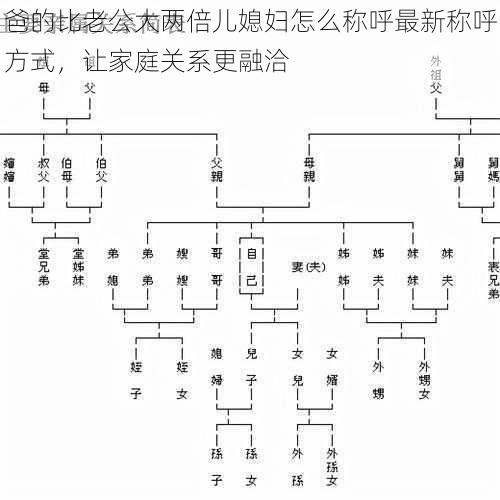 爸的比老公大两倍儿媳妇怎么称呼最新称呼方式，让家庭关系更融洽