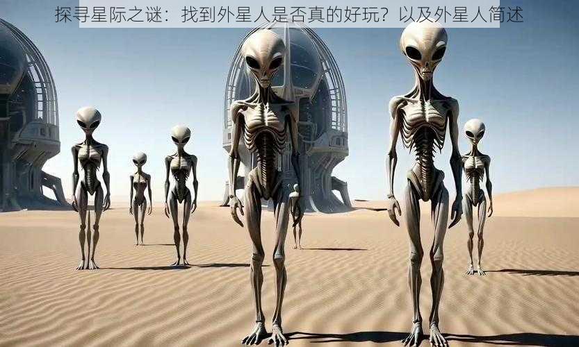 探寻星际之谜：找到外星人是否真的好玩？以及外星人简述