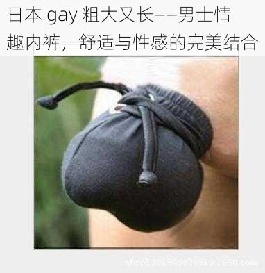 日本 gay 粗大又长——男士情趣内裤，舒适与性感的完美结合