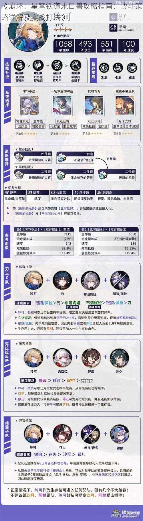 《崩坏：星穹铁道末日兽攻略指南：战斗策略详解及实战打法》