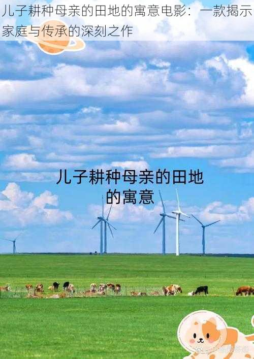 儿子耕种母亲的田地的寓意电影：一款揭示家庭与传承的深刻之作