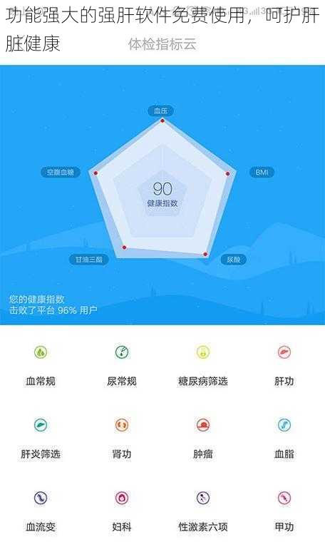 功能强大的强肝软件免费使用，呵护肝脏健康