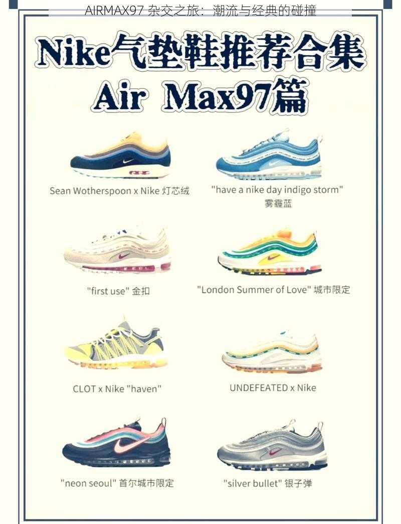 AIRMAX97 杂交之旅：潮流与经典的碰撞