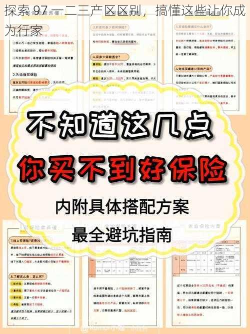 探索 97 一二三产区区别，搞懂这些让你成为行家